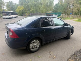 2009 Ford Focus II Рестайлинг, синий, 310000 рублей, вид 4