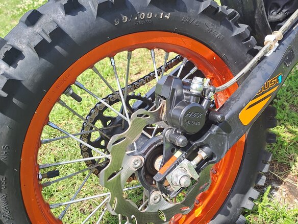 2023 Kayo Evolution YX140EM, чёрный, 82000 рублей - вид 4