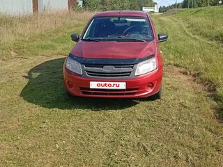 2018 Lada (ВАЗ) Granta I, красный, 380000 рублей, вид 1