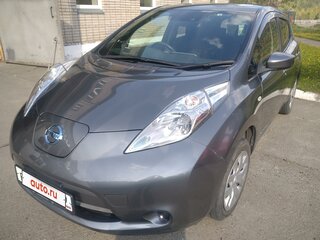 2016 Nissan Leaf 30kWh I (ZE0/AZE0), серебристый, 850000 рублей, вид 1
