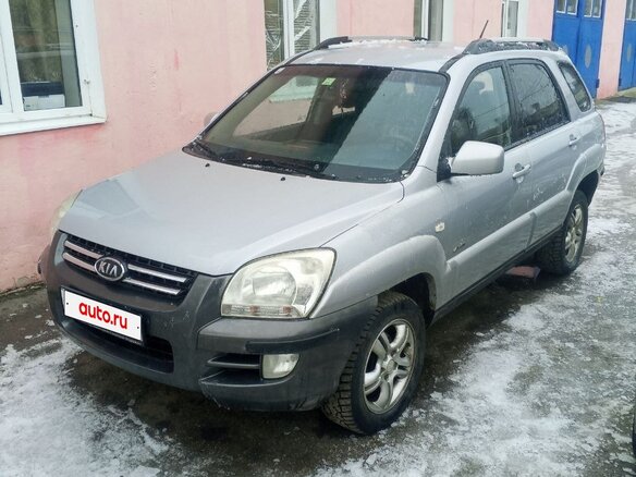 2007 Kia Sportage II, серебристый, 700000 рублей