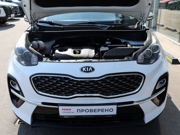 2018 Kia Sportage IV Рестайлинг, белый - вид 8
