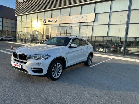 2016 BMW X6 35i II (F16), белый