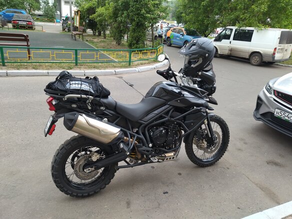 2013 Triumph Tiger 800, чёрный, 820000 рублей - вид 1