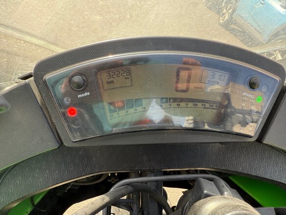 2013 Kawasaki ER-4F (Ninja 400R), зелёный, 450000 рублей - вид 10