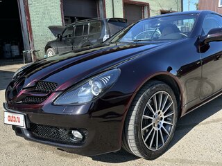 2008 Mercedes-Benz SLK-Класс 200 II (R171) Рестайлинг, чёрный, 2250000 рублей, вид 1