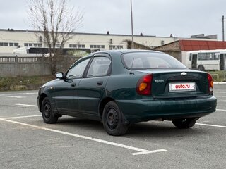 2008 Chevrolet Lanos I, зелёный, 260000 рублей, вид 4