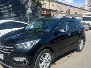 2017 Hyundai Santa Fe III Рестайлинг, чёрный, 2400000 рублей, вид 1