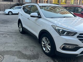 2015 Hyundai Santa Fe III Рестайлинг, белый, 2500000 рублей, вид 2