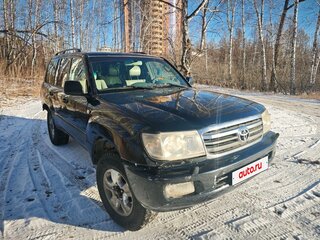 2003 Toyota Land Cruiser 100 Series Рестайлинг 1, чёрный, 1300000 рублей, вид 5