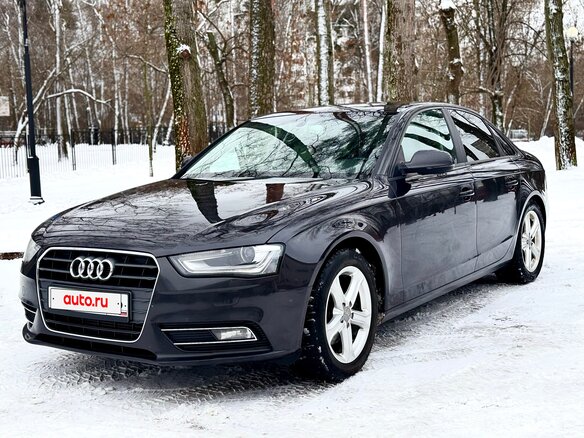 2013 Audi A4 IV (B8) Рестайлинг, чёрный, 1300000 рублей
