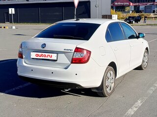 2019 Skoda Rapid I Рестайлинг, белый, 990000 рублей, вид 2