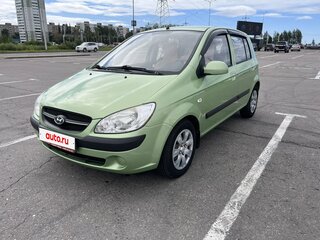 2009 Hyundai Getz I Рестайлинг, зелёный, 590000 рублей, вид 1