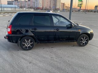 2012 Lada (ВАЗ) Kalina I, чёрный, 315000 рублей, вид 4