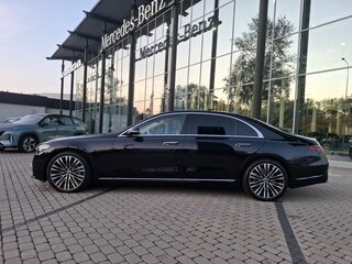 2021 Mercedes-Benz S-Класс 350 d Long 4MATIC VII (W223), чёрный, 16010000 рублей, вид 4