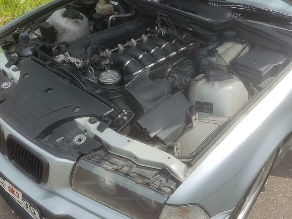 1998 BMW M3 II (E36), серебристый - вид 12