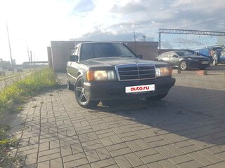 1988 Mercedes-Benz 190 (W201), чёрный, 295000 рублей, вид 2