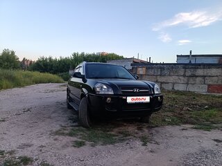2005 Hyundai Tucson I, чёрный, 1300000 рублей, вид 3