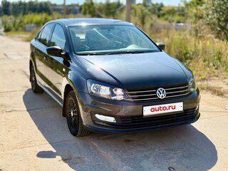 2015 Volkswagen Polo V Рестайлинг, серый, 900000 рублей, вид 3