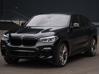 2021 BMW X4 M40i II (G02), чёрный, 4250000 рублей, вид 1