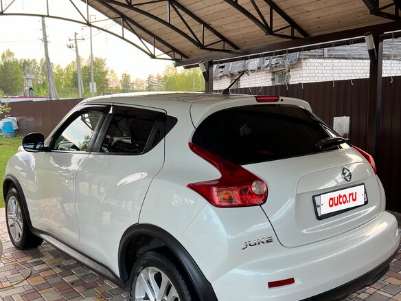 2013 Nissan Juke I, белый, 1050000 рублей - вид 5