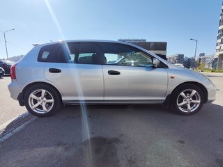 2001 Honda Civic VII, серебристый, 250000 рублей, вид 2