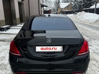 2015 Mercedes-Benz S-Класс 500 Long VI (W222, C217), чёрный, 3500000 рублей, вид 5