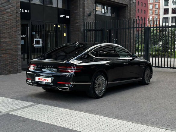2021 Genesis G80 II, чёрный, 3700000 рублей - вид 5