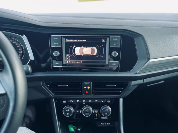 2019 Volkswagen Jetta VII, синий - вид 19