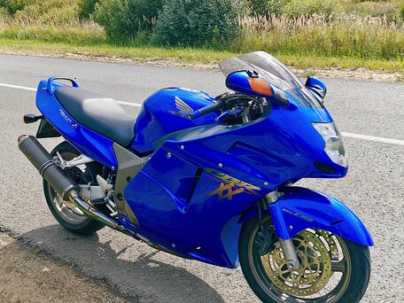 2000 Honda CBR 1100 XX, синий, 450000 рублей, вид 5