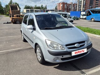 2007 Hyundai Getz I Рестайлинг, серебристый, 450000 рублей, вид 1