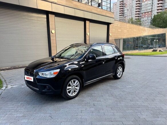 2010 Mitsubishi ASX I, чёрный, 1350000 рублей