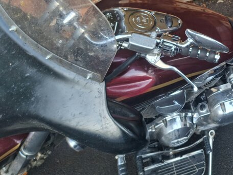 2008 Honda VTX 1800, красный, 600000 рублей, вид 3