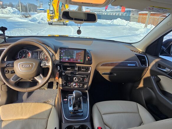 2015 Audi Q5 I (8R) Рестайлинг, коричневый, 2390000 рублей - вид 7