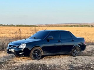 2011 Lada (ВАЗ) Priora I, чёрный, 300000 рублей, вид 2