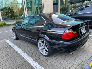 1998 BMW 3 серии 328i IV (E46), чёрный, 990000 рублей, вид 4