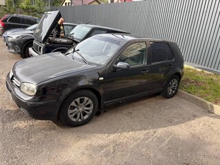 1998 Volkswagen Golf IV, чёрный, 190000 рублей, вид 5