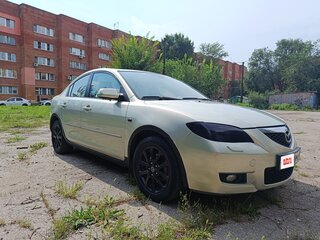 2008 Mazda 3 I (BK) Рестайлинг, золотистый, 590000 рублей, вид 1