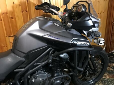2013 Triumph Tiger Explorer, серый, 860000 рублей, вид 5