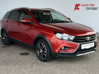 2019 Lada (ВАЗ) Vesta SW I, красный, 965000 рублей, вид 3