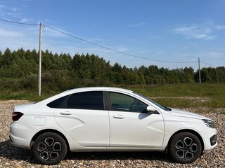 2023 Lada (ВАЗ) Vesta I Рестайлинг (NG), белый, 1300000 рублей, вид 3