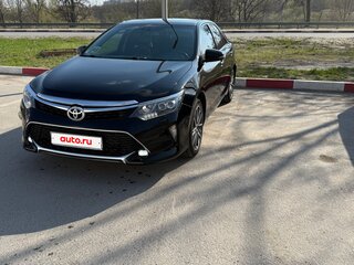 2014 Toyota Camry VII (XV50), чёрный, 1500000 рублей, вид 2