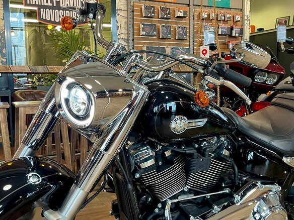 2024 Harley-Davidson Fat Boy, чёрный, 3350000 рублей - вид 7