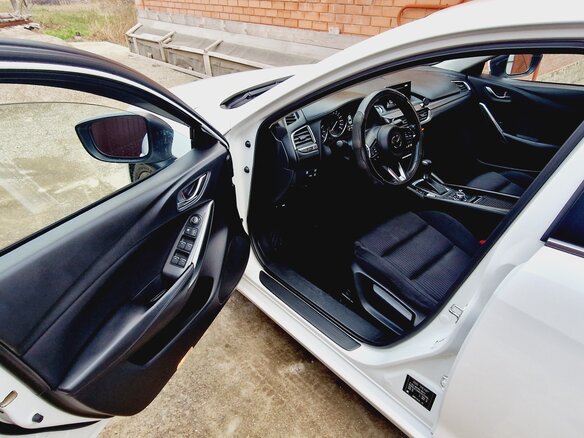 2016 Mazda 6 III (GJ) Рестайлинг, белый, 1950000 рублей - вид 19