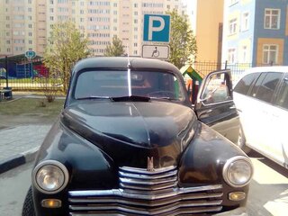 1954 ГАЗ М-20 «Победа», чёрный, 490000 рублей, вид 1