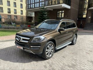 2012 Mercedes-Benz GL-Класс 500 II (X166), коричневый, 2700000 рублей, вид 1