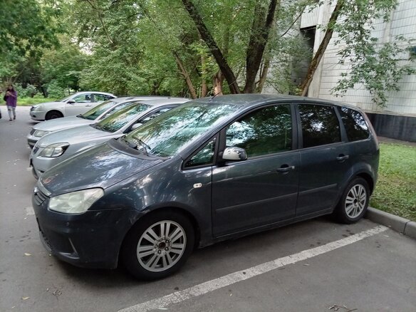 2007 Ford C-MAX I, серый - вид 14
