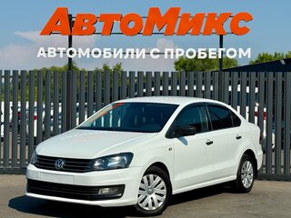 2019 Volkswagen Polo V Рестайлинг, белый, 695000 рублей, вид 1