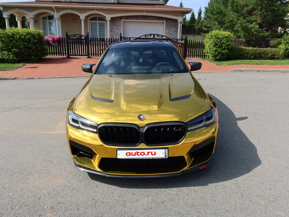 2021 BMW M5 CS VI (F90) Рестайлинг, золотистый - вид 4