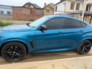2016 BMW X6 M II (F86), голубой, 3400000 рублей, вид 2